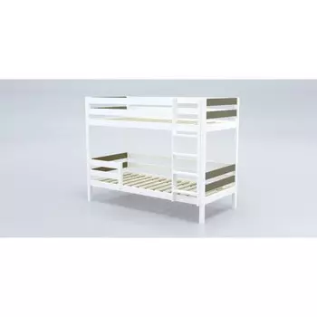 Кровать «Савушка»-01, 2-ярусная, цвет бежевый, 90х200 см