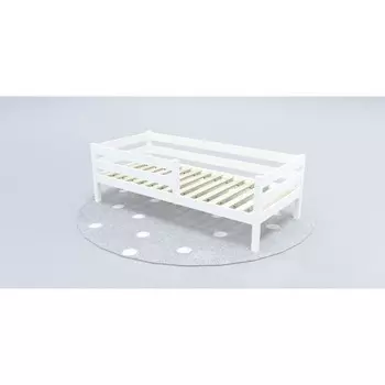 Кровать «Савушка»-03, 1-ярусная, цвет белый, 90х200