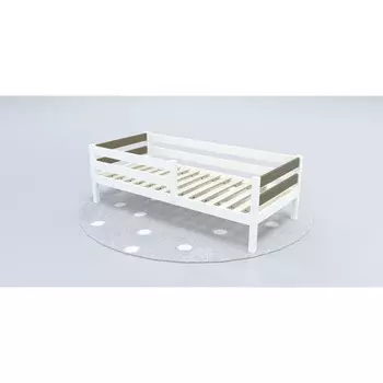 Кровать «Савушка»-03, 1-ярусная, цвет бежевый, 90х200