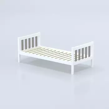 Кровать «Савушка-05», 1-ярусная, цвет капучино, 90х200 см