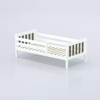 Кровать «Савушка-07», 1-ярусная, цвет бежевый, 90х200 см