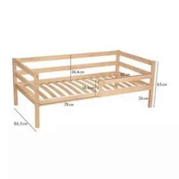 Кровать Simple 850, цвет натуральный