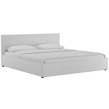 Кровать Синди, 1800х2000, ортопедическое осн+ПМ, Марика/Белый