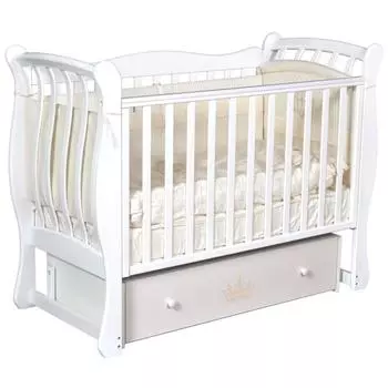 Кровать Tiffany, коллекция «Версаль», цвет белый