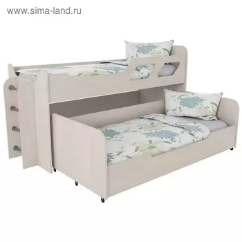 Кровать Вега 5, 2090х850х1020, Бодега светлый