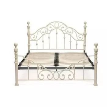 Кровать VICTORIA 160х200 см , Античный белый