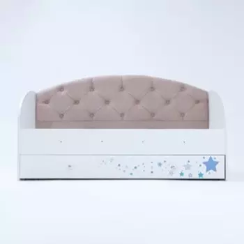 Кровать Звездочка 1600х800 Белый/Кофе с молоком