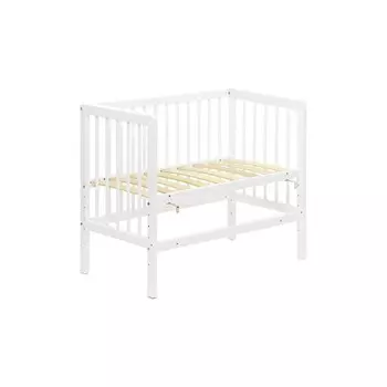 Кроватка детская приставная «Фея 100. Лея», белый
