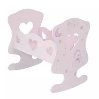 Кроватка-люлька Лаки, цвет Розовый Мини