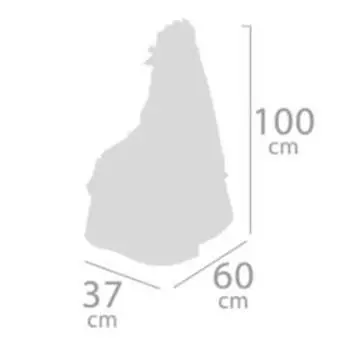 Кроватка с балдахином для куклы, Фантазия океана, 60 см