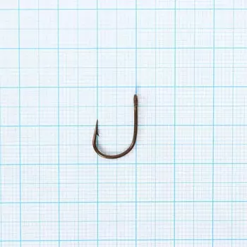 Крючки овальные № 9.5, колюбакинские, оксидированные, 10 шт.