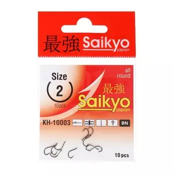 Крючки Saikyo KH-10003 Tanago BN № 2, 10 шт