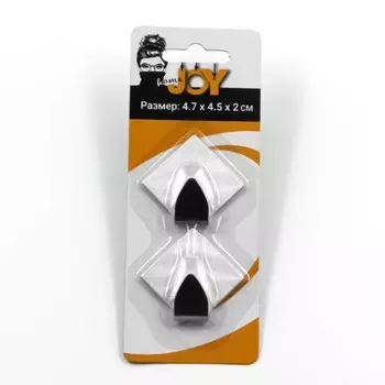 Крючки самоклеящиеся Joy Home, ромб, 2 шт