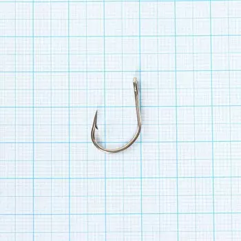 Крючки сазаньи № 12, колюбакинские, никель, 10 шт.