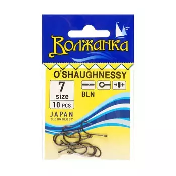 Крючки "Волжанка" O`Shaughnessy № 7, 10 шт
