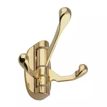 Крючок 04.28.01 "Поворотный 3-ой", цвет золото