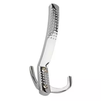 Крючок 04.46.02 перф. 3-х рожковый, цвет хром