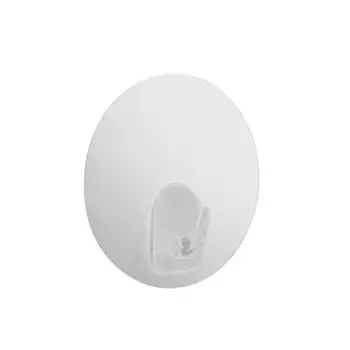 Крючок адгезивный круглый Axentia самоклеящийся из пластика, 8 см, толщина 2 см