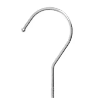 Крючок для манекена 9x5x0,2, цвет хром