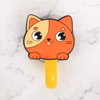 Крючок для полотенца «Котик», 9 х 5 см