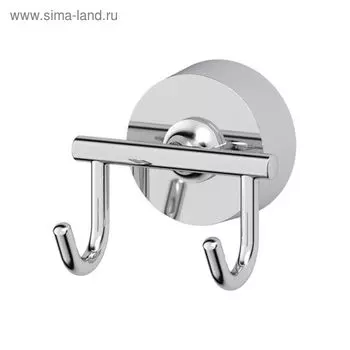 Крючок двойной, хром, FBS