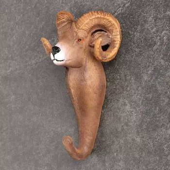 Крючок настенный «Баран», ключница фигурная, 1569 см