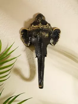 Крючок «Ганеш», 22129 см, бронза