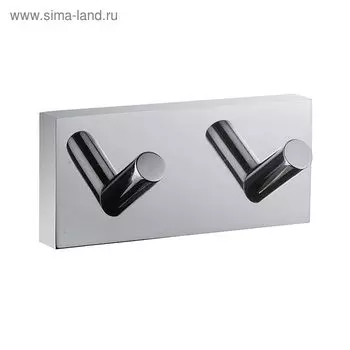 Крючок IDDIS Edifice, EDISB20i41, двойной, латунь