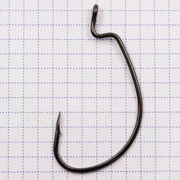 Крючок KOI HARD GAME OFFSET, размер 60 INT, цвет BN, офсетный 5 шт.