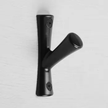 Крючок мебельный CAPPIO BRANCH, однорожковый, цвет черный