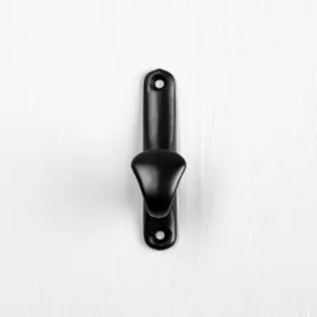 Крючок мебельный CAPPIO DAWN, однорожковый, цвет черный