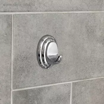 Крючок настенный Accoona A11101, цвет хром