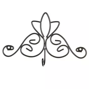 Крючок настенный Axentia Nostalgie одинарный, 23,5х4,5х12,5 см