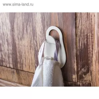 Крючок одинарный Fairytale doll white