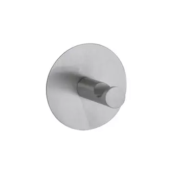 Крючок самоклеющийся Axentia из нержавеющей стали круглый, 5х4,5 см