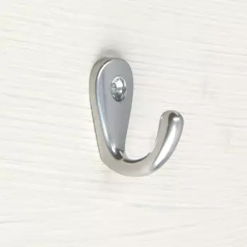 Крючок-вешалка №47 хром,100 шт