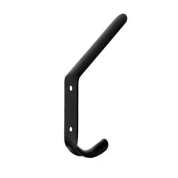 Крючок-вешалка №4, полимер-черный