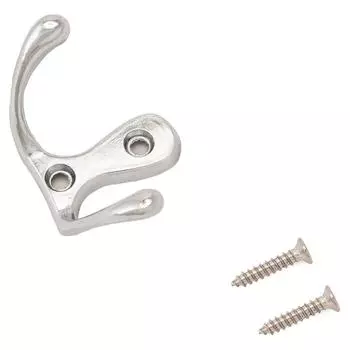 Крючок-вешалка "СТАНДАРТ" 002 CP, цвет хром