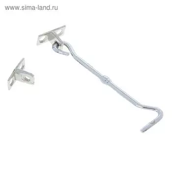Крючок ветровой (мод.107-2), цвет хром