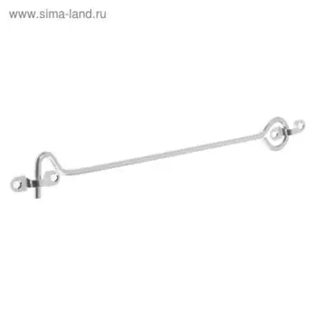 Крючок ветровой ТУНДРА КР-250, покрытие цинк, 1 шт.