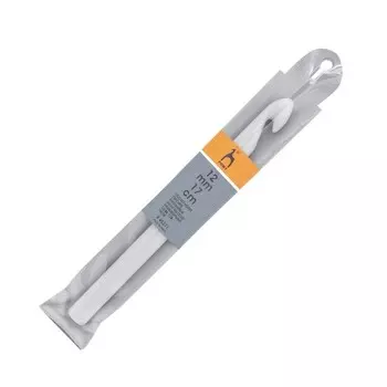 Крючок вязальный 12,00ммx17см, пластик PONY