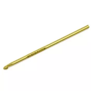 Крючок вязальный COLOUR 5,0 ммx15 см, алюм. PONY