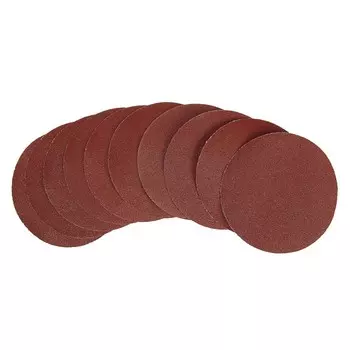 Круг абразивный шлифовальный под «липучку» ТУНДРА, 125 мм, Р100, 10 шт.