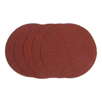 Круг абразивный шлифовальный под «липучку» ТУНДРА, 150 мм, Р40, 5 шт.