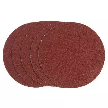 Круг абразивный шлифовальный под «липучку» ТУНДРА, 150 мм, Р60, 5 шт.