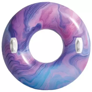 Круг для плавания с ручками 114 см, от 9 лет, цвета микс 56267NP