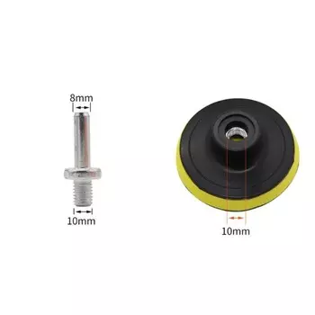 Круг для полировки TORSO, 180 мм, набор 4 предметов