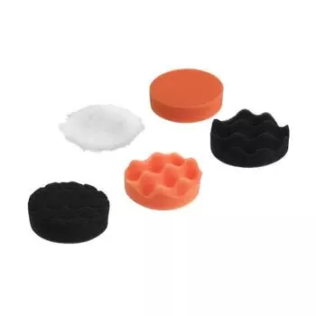 Круг для полировки, универсальный, d=10 см, набор 5 шт.