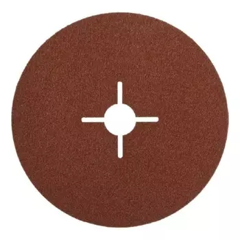 Круг фибровый шлифовальный ЗУБР 35585-125-024, для УШМ, Р24, 125 х 22 мм, 5 шт.