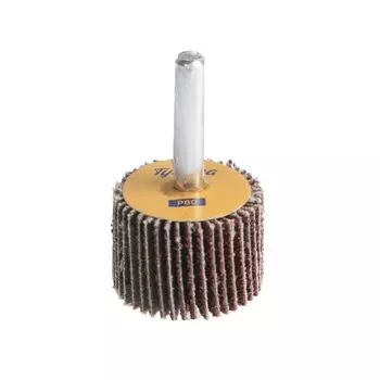 Круг лепестковый радиальный ТУНДРА, 30206 мм, Р80